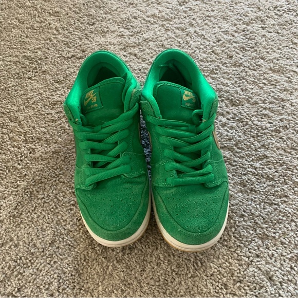 Nike SB Dunk Low Pro ST. Patricks Day 2022 Sneakers Men’s 6.5 - Picture 8 of 9